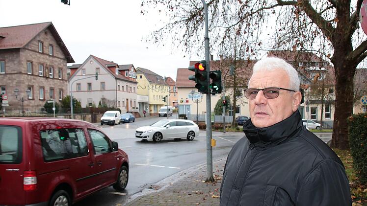 Bilder rund um die Verkehrsbelastung in Hammelburg. Foto Ralf Ruppert