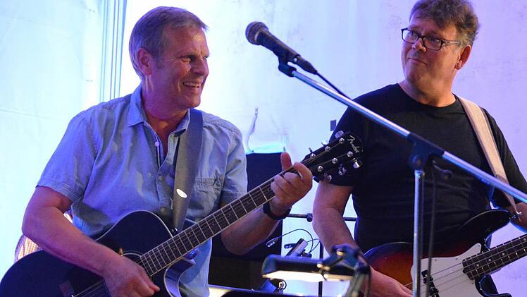 Gerhard Schubert (links) und Andreas Halboth im Deutschordensschloss. Foto: Björn Hein