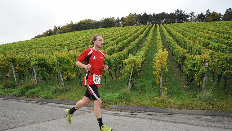 Stimmungsbild vom Ramsthaler Weinberglauf. Foto: Hopf