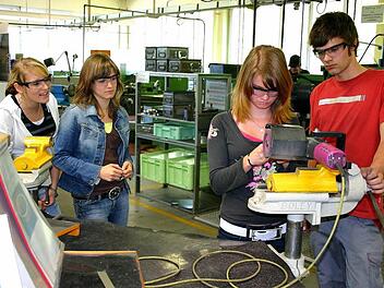 Auch um Mädchen in technischen Berufen buhlte FTE bisher. FT-Archivfoto: Ralf Kestel