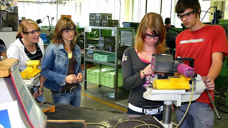 Auch um Mädchen in technischen Berufen buhlte FTE bisher. FT-Archivfoto: Ralf Kestel