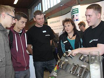Auch über die Ausbildung bei Gerresheimer wurde informiert.  Foto: Veronika Schadeck