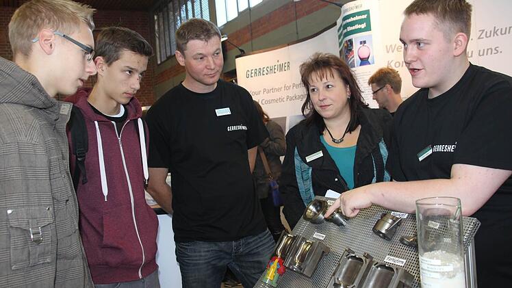 Auch über die Ausbildung bei Gerresheimer wurde informiert.  Foto: Veronika Schadeck