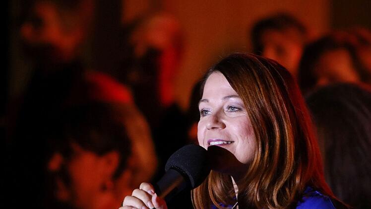 Impressionen vom Galakonzert des Jugendorchesters Neustadt in der Mehrzweckhalle Heubischer Straße. Die Moderation übernahm Christine Rebhan.Foto: Jochen Berger