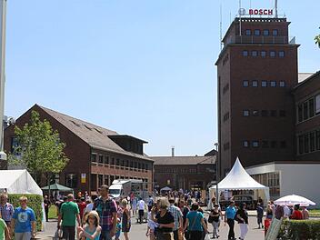 Bamberg; Firma Bosch gestaltet in ihren Werken ein Familienfest: Foto: Barbara Herbst