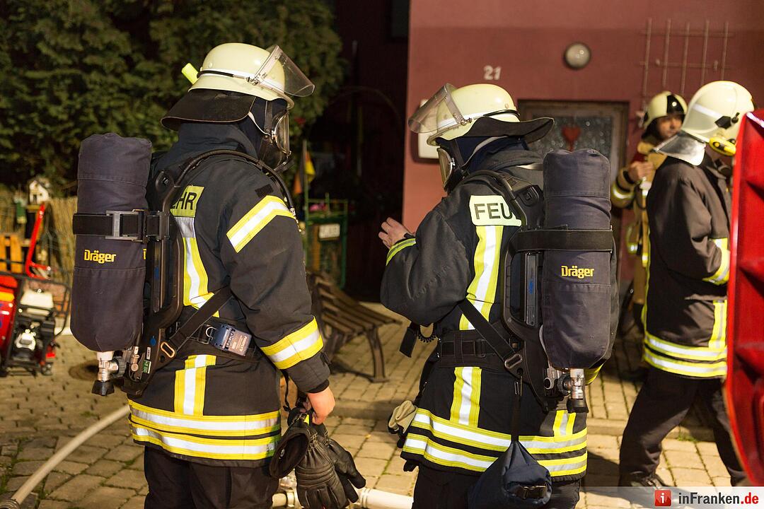 Brand in der Fürther Innenstadt