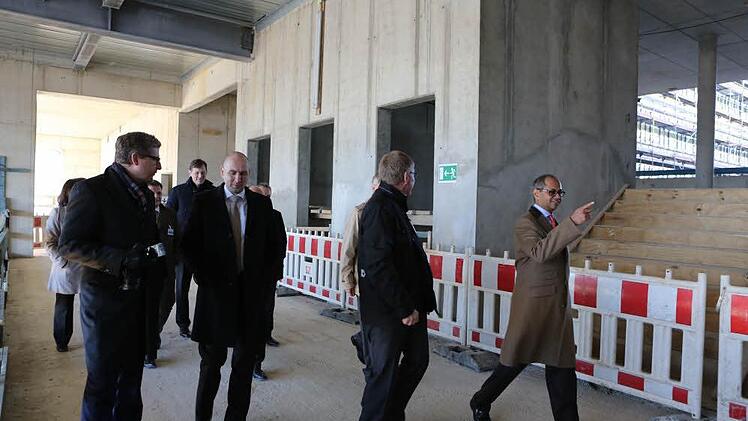 Richtfest für Siemens-Bürogebäude. Foto: Barbara Herbst