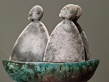 Claus Tittmann: "Drei-Figuren-Boot" Foto: Jochen Berger