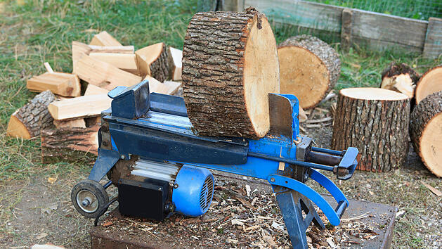 Holzspalter, Brennholz