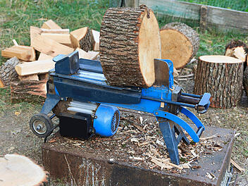 Holzspalter, Brennholz