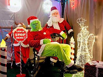 Weihnachtshaus in Baunach hat auch Heiligabend ge&ouml;ffnet