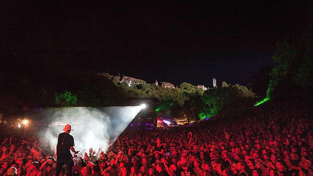 Der Samstag auf dem Taubertal-Festival war insgesamt ruhig - nur ein Nackter st&ouml;rte die Idylle.Foto: Sebastian Goe&szlig;/Taubertal-Festival.de
