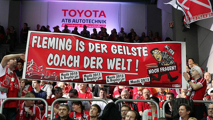 Fleming war und ist bei den Bamberger Fans sehr beliebt. Foto: Archiv/sportpress