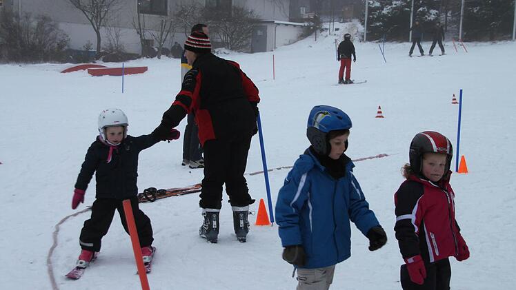 Einige Kinder müssen noch "geführt" werden.