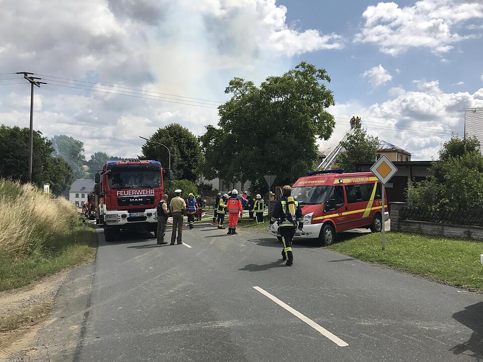 Feuer erweist sich als widerspenstig