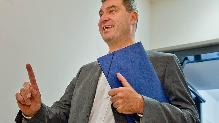 Der bayerische Finanzminister Markus Söder (CSU) soll laut dpa-Angaben auch neuer Heimatminister werden. Archivfoto: Inga Kjer/dpa