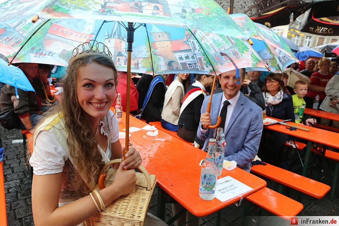 Korbmarkt Lichtenfels 2016 am Samstag