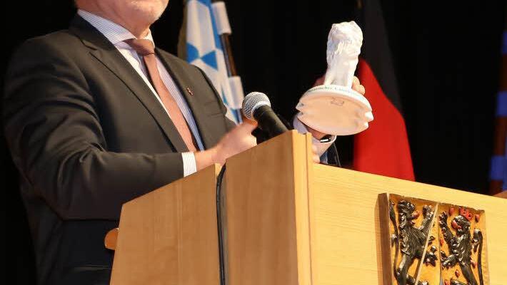 Bei der Verabschiedung von Landrat Oswald Marr. Foto: Barbara Herbst