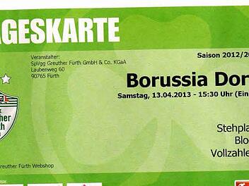 Wer am Samstag als Fürth-Fan im Stadion war, der wurde arg gebeutelt. Repro: inFranken.de