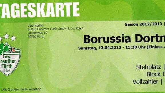 Wer am Samstag als Fürth-Fan im Stadion war, der wurde arg gebeutelt. Repro: inFranken.de
