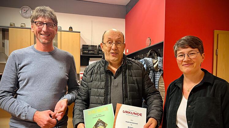 Ehrung von Siegfried Gottwald