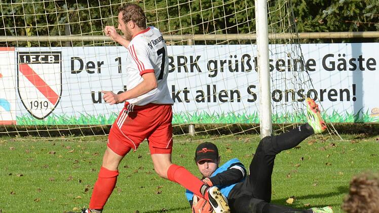 Ein fotografischer flotter Dreier - Teil III - mit Bad Brückenaus Keeper Alex Gartung und dem Rannunger Michael Röder. Foto: ssp