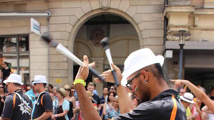 Samba in Coburg Foto: Ulrike Nauer