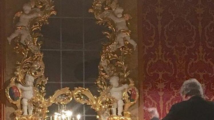 Siegbert Remberger im Fürstensaal des Fuldaer Stadtschlosses.  Nikolaus Frey