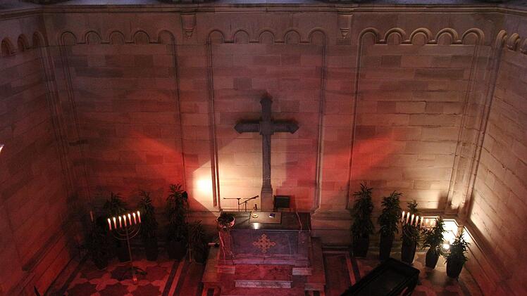Blick ins Mausoleum. Foto: Simone Bastian