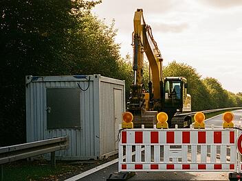Autobahn, Anschlussstelle, Ausfahrt, Abfahrt, Sperrung, Baustelle, Bauarbeiten