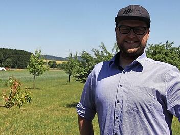 Er ist guter Dinge, dass im Haßlachtal ein Mountainbike-Rundweg verwirklicht werden kann: Michael Lehnhardt. Foto: Veronika Schadeck