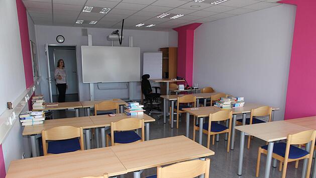 Ein Klassenzimmer der Dr.-Wiesent-Schulen Foto: Mathias Erlwein
