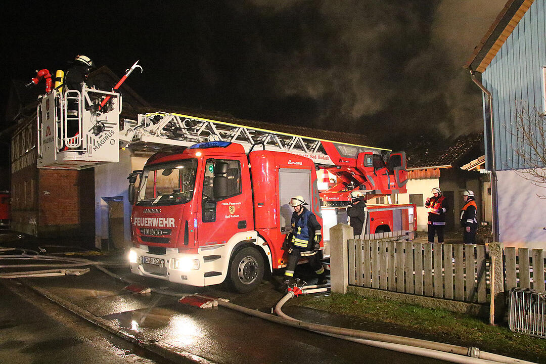 Wohnhausbrand in Bad Rodach