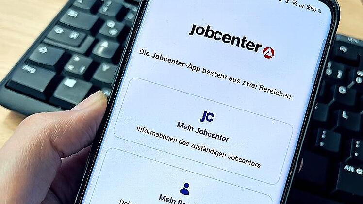 Mit der Jobcenter-App können Termine von zuhause aus vereinbart werden.