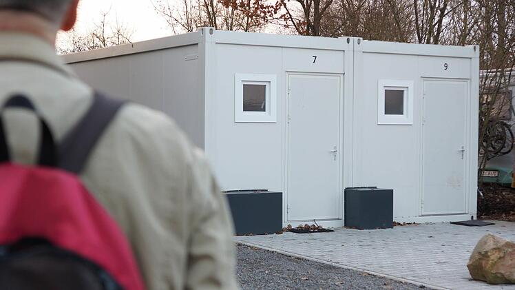 Zwei Container für Obdachlose stehen seit 2016. Foto: Archiv/Arkadius Guzy