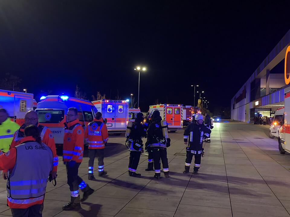 Mehrere Verletzte in Einkaufszentrum