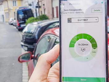 Mit der Smartphone-App "Travipay" können die Parkscheine virtuell gebucht werden.  Foto: Sebastian Schanz