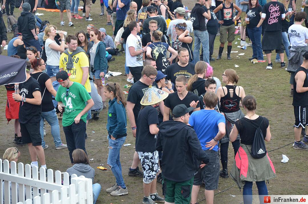 Rock im Park 2016 - Stimmung am Sonntagnachmittag
