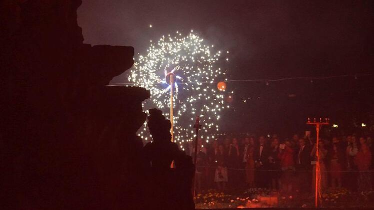 Brunnenfeuerwerk  Foto: Pascale Ferry