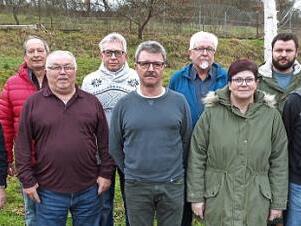Bei der Ehrung der Breitbrunner Sportangler, vordere Reihe von links: Vorsitzender Ludwig B&uuml;hl, G&uuml;nther Ankenbrand, Luitpold Janson, Susanne Diem und Alfred Thomas; hintere Reihe: Karl Heinz Weber, Karl Heinz Hornung, Hermann Teufel, Marco Zehner und Harry Ebert  Foto: pr