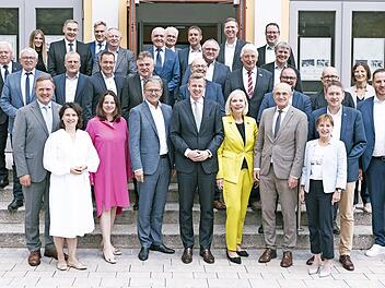 Die Teilnehmenden an der Landräte-Tagung.