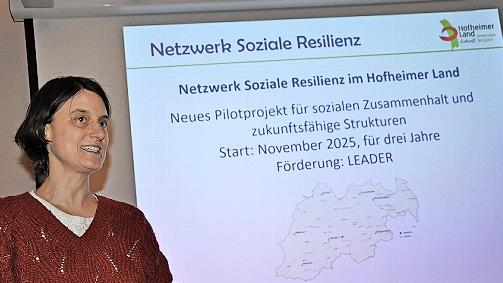 Kerstin Br&uuml;ckner informierte am Dienstag im Hofheimer B&uuml;rgerzentrum &uuml;ber ihre neue Projektstelle.