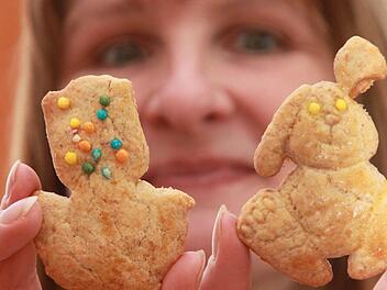 Tapfer geblieben: Osterplätzchen gebacken und keinen Krümel probiert. Foto: Jonathan