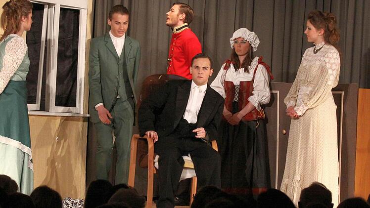 Theatergruppe Kompass des Franz-Miltenberger-Gymnasiums  Foto: Thomas Dill