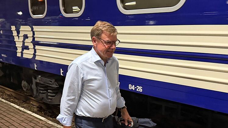 Au&szlig;enminister Wadephul besucht die Ukraine