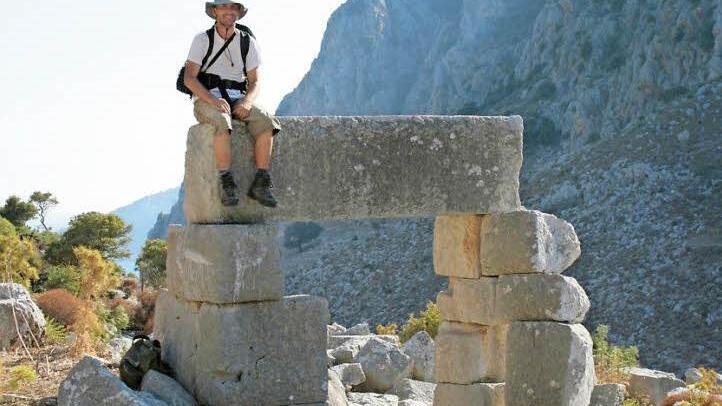 Auf der Bozburun-Halbinsel: der gebürtige Reichenbacher Matthias Nöth.Foto: Nöth