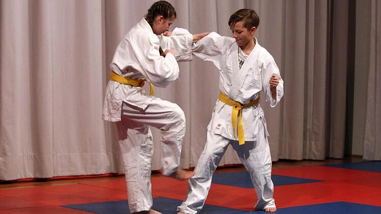 Selbstverteidigung vom Feinsten der JuJutsu-Gruppe. Foto: Thomas Dill