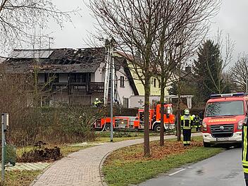 Dachstuhlbrand in Zellingen Dachstuhlbrand in Zellingen
