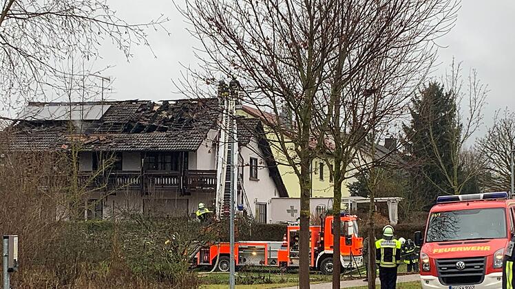 Dachstuhlbrand in Zellingen