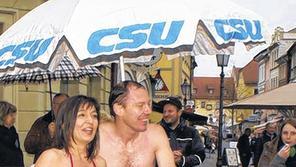 Frühstück:     Kandidaten in der Tonne